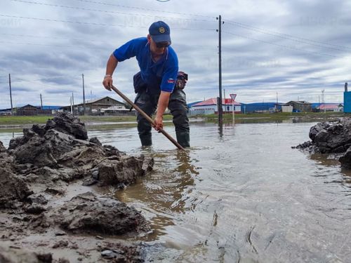 В Туве продолжается второй этап паводка