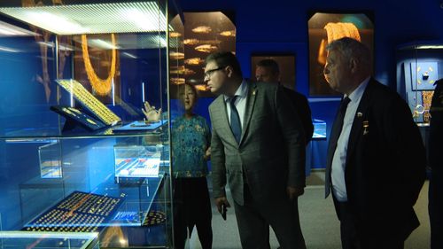 Делегация Правительства Москвы посетила Национальный музей Тувы