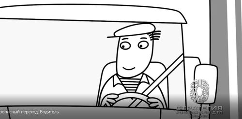 Видеовизуальный контент по безопасности дорожного движения в социальных сетях и интернет изданиях "Безопасный переход. Водитель"