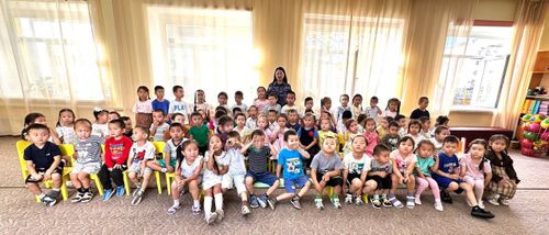 Госавтоинспекторы Барун-Хемчикского района встретились с учащимися и воспитанниками образовательных организаций западных районов