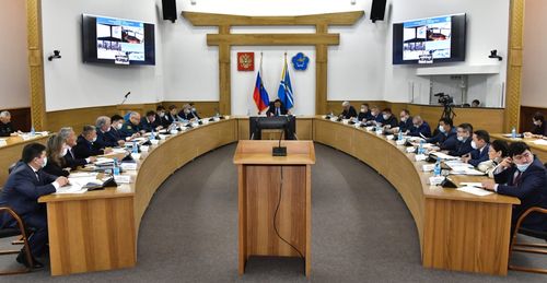 В правительстве Тувы обсудили ход зимовки скота