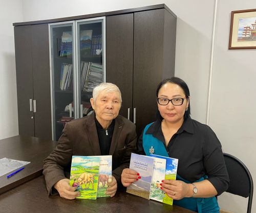 Чогаалчы Демчик Дегут уругларга номнарын сөңнээн