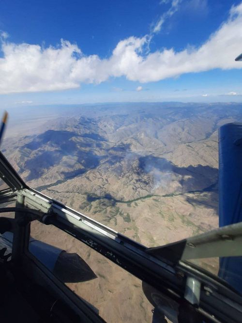 В Туве введен режим чрезвычайной ситуации из-за лесных пожаров