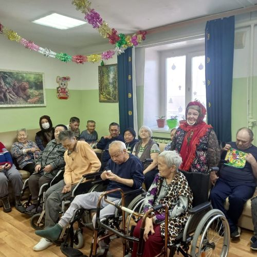 В Дургенском доме-интернате прошла акция «Серебряная елка»