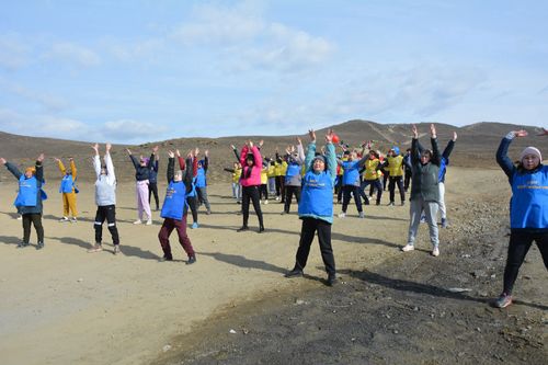 Медики Тувы присоединились к всероссийской акции «10 тысяч шагов к жизни»