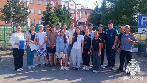 Юные спасатели из Тувы отправились на межрегиональные соревнования «Школа безопасности» в Красноярский край
