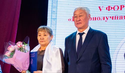 В Туве чествуют матерей