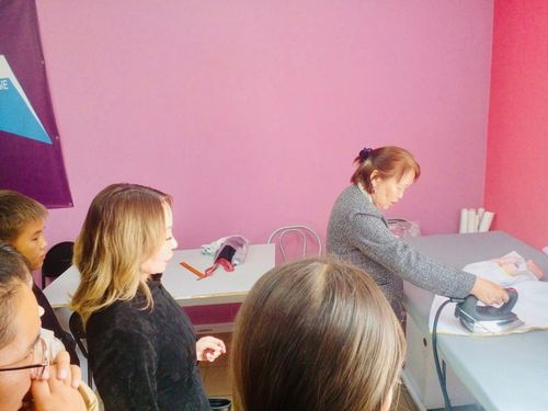 В Тувинском политехническом техникуме прошло профориентационное занятие для школьников