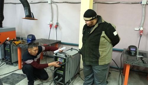 Шагаан-Арыгның техникумунда мастерская ажыттынган