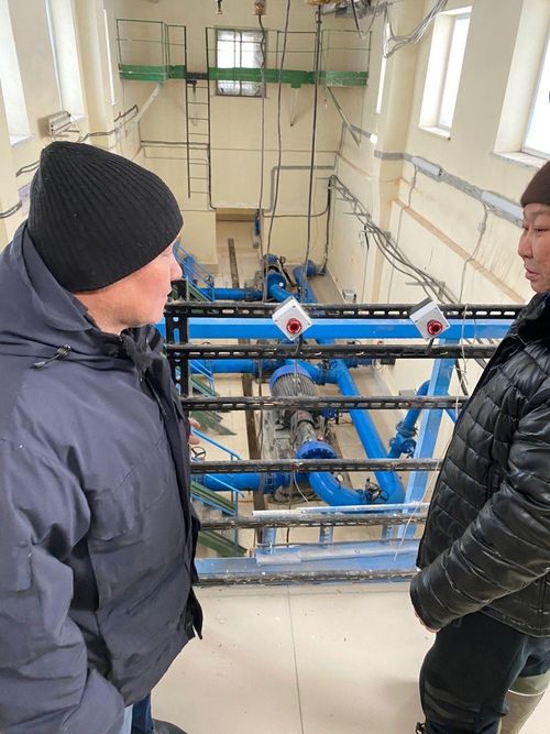 Министр ЖКХ Мерген Мынын-оол проинспектировал работу ЖКХ в двух районах Тувы