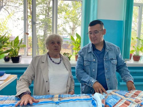 Аяс Монге: «Изделия Кызылского учебно-производственного предприятия – это всегда знак качества»