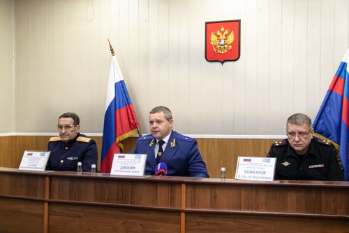 Правоохранительные органы Тувы приняли участие в большой пресс-конференции