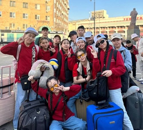 Делегация победителей регионального этапа фестиваля «Российская школьная весна» прибыла в Ставрополь