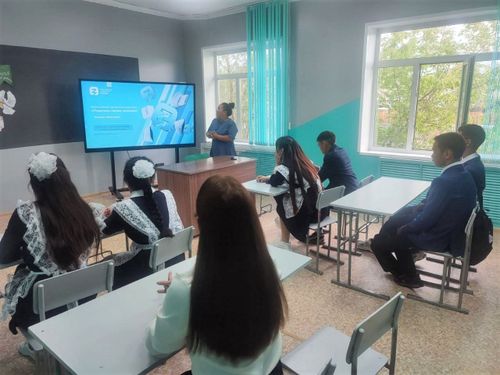 Школьникам села Суг-Бажи рассказали об этноспорте