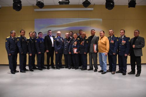 Сотрудники УФСИН отметили 30-летний юбилей со дня образования службы безопасности