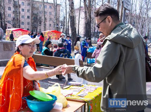 В Кызыле прошел первый Фестиваль дарения