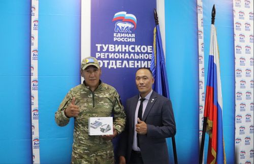 Активист из Тувы подарил бойцам СВО квадрокоптер