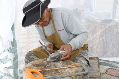 В Чаа-Хольском районе стартовал республиканский конкурс-выставка «Узоры жизни на ожившем камне»