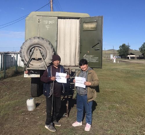 Кызыл кожууннуң чурттакчылары хөрек шинчилгезин эртип турар