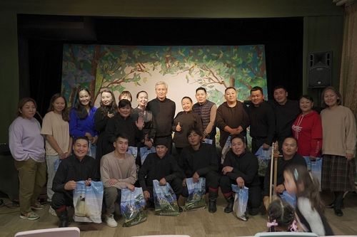 Тувинский театр кукол покорил зрителей Бурятии