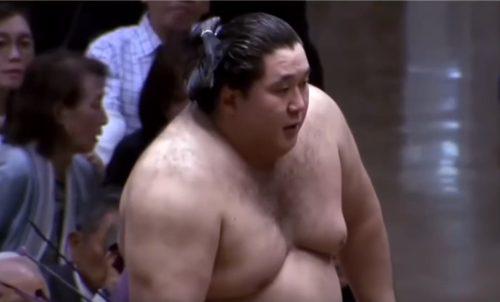 Амыр-Санаа Даваа успешно стартовал на Императорском кубке мая по сумо