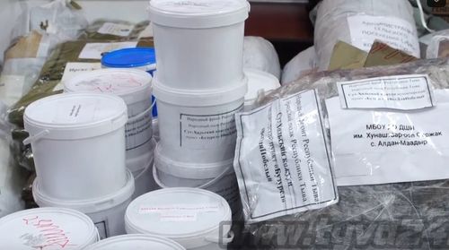 В Туве собирают гуманитарную помощь для военнослужащих к празднику Шагаа