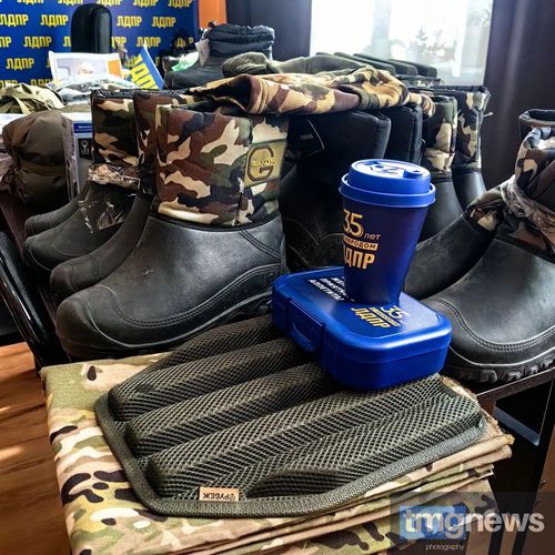 Тывинское отделение ЛДПР отправило гуманитарный груз бойцу в зону СВО