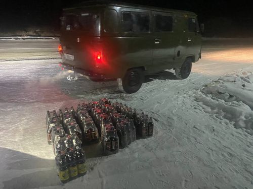 В Тес-Хемском районе сотрудники полиции изъяли 172 литра пива без документов