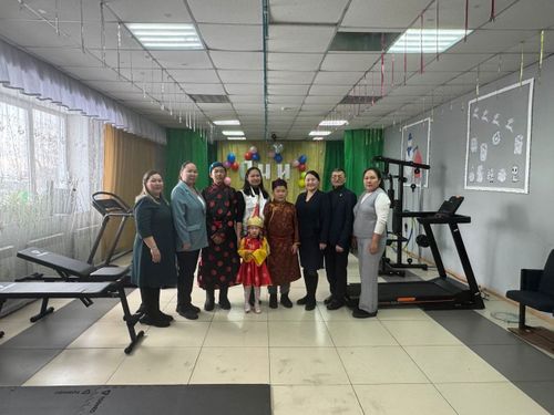 В селе Бурен-Хеме открылся фитнес-зал благодаря социальному контракту