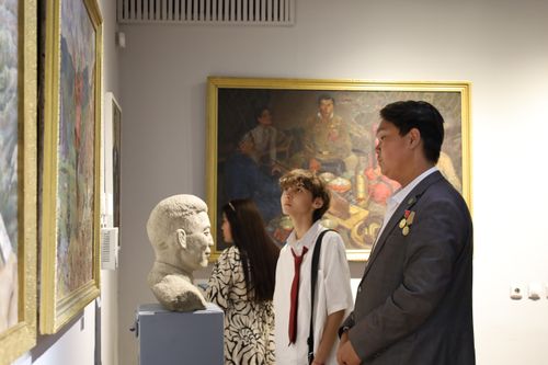 В Национальном музее работает выставка «Опаленные войной»