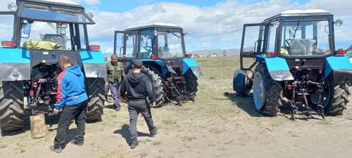 В Туву доставили новую технику для лесовосстановления