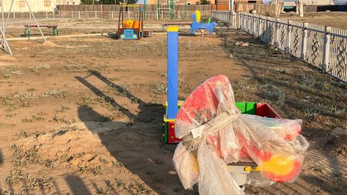 В селе Чаа-Холь началось благоустройство общественного пространства