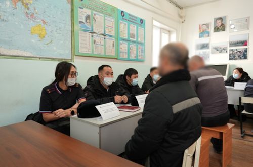 Осужденным Тувы оказана бесплатная юридическая помощь