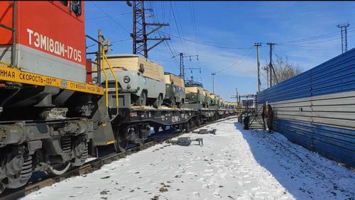 Автоколонна для бойцов из Тувы отправилась из Хакасии к нашим бойцам