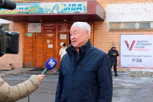 Кан-оол Даваа: «Обязательное участие в выборах – добрая традиция в нашей семье»