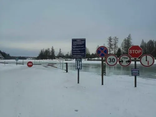 В Тоджинском районе открыли ледовую переправу