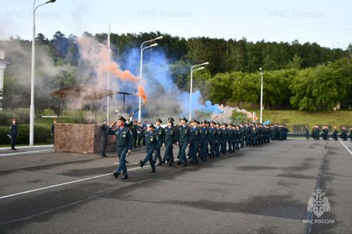 Выпускники ВУЗов МЧС России прибудут в Туву для прохождения службы