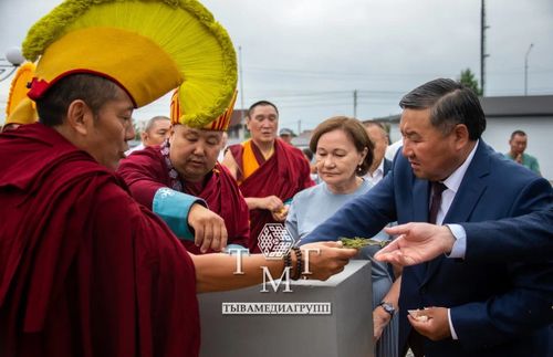 В Туве прошло торжественное мероприятие, посвящённое началу строительства Центра Восточной Медицины
