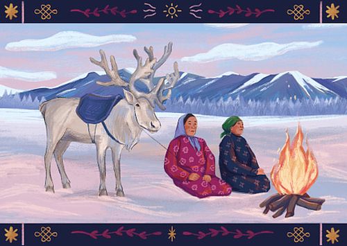 Почта России бесплатно доставит 500 открыток с фестиваля оленеводов