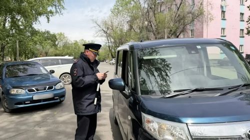 Госавтоинспекция Кызыла провела мероприятие «Внимание, дети!» перед летними каникулами