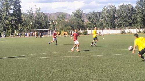 Футбольный праздник в честь 100-летия Барун-Хемчикского района