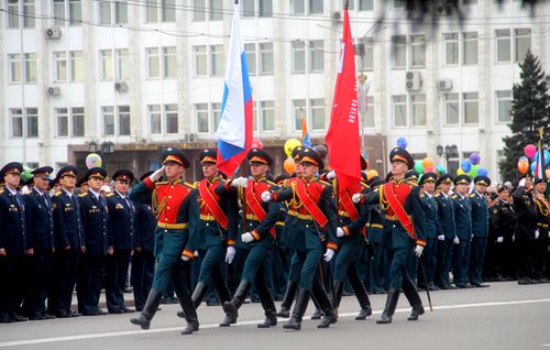 Жители Тувы могут посмотреть парад Победы онлайн