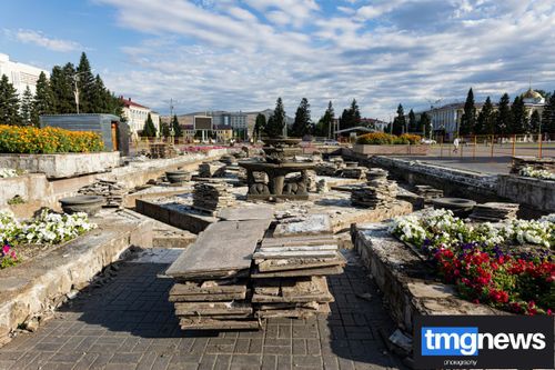 Фонтан на площади Арата в Кызыле станет поющим