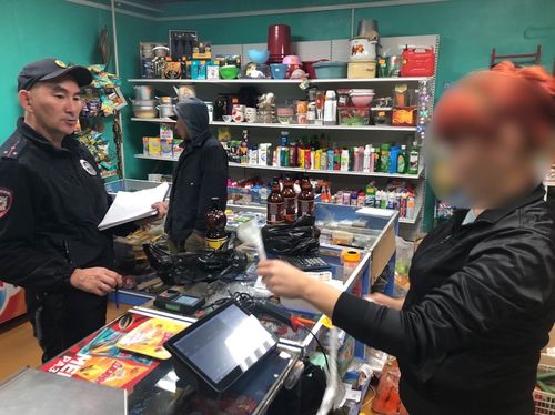 В Туве продолжаются антиалкогольные рейды