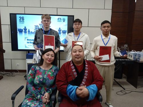 В международном шахматном турнире в Кызыле победили студенты