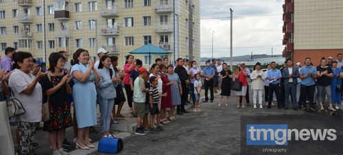 В Кызыле состоялось торжественное открытие жилых домов по улице Иркутская