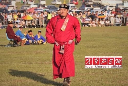 Сильнейший борец Тувы Айдын Монгуш стал чаан моге монгольского аймака