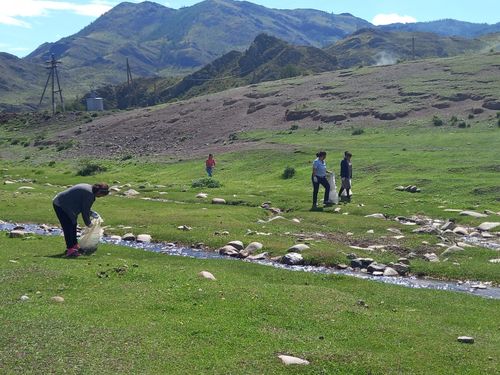 В акции «Вода России» участвует отдаленное село Тувы - Хонделен