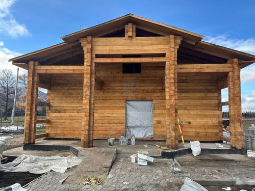 В селе Ий строится новый фельдшерско-акушерский пункт