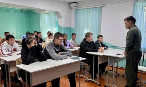 В Тувинском техникуме агротехнологий прошёл «Разговор о важном»